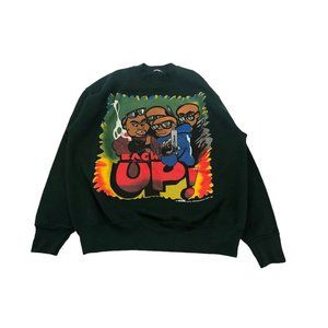 Vintage 1993 Streetwear Rap Back Up! ONYX Graphic Crew Neck Sweatshirt